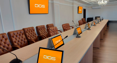 Оснащение зала закрытых заседаний - Акимат Западно-Казахстанской области